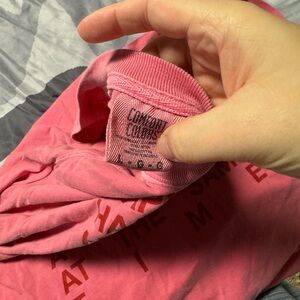 Comfort Colors Pink Short Sleeve Tee